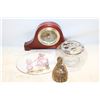 Image 1 : SOUTHERN BELLE BRASS HAND BELL, CLOCK PLAQUE &