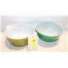 Image 1 : 2 LARGE PYREX MIXING BOWLS CANADA &