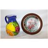 Image 1 : WHITE EARED HUMMINGBIRD PLATE FRAMED +