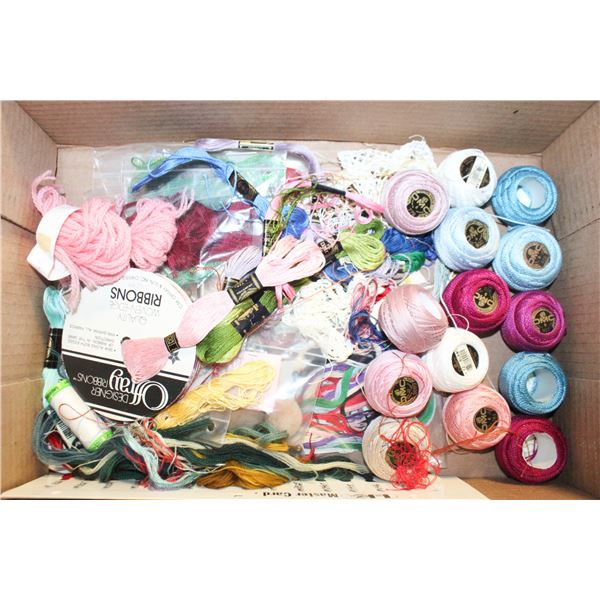 BOX ASST. DMC THREAD