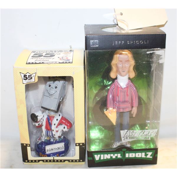 2 TOY FIGS JEFF SPICOLI VINYL IDOLZ &