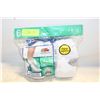Image 1 : ANKLE SOCKS WHITE 6-12 SIZE 6-PACK FRUIT OF