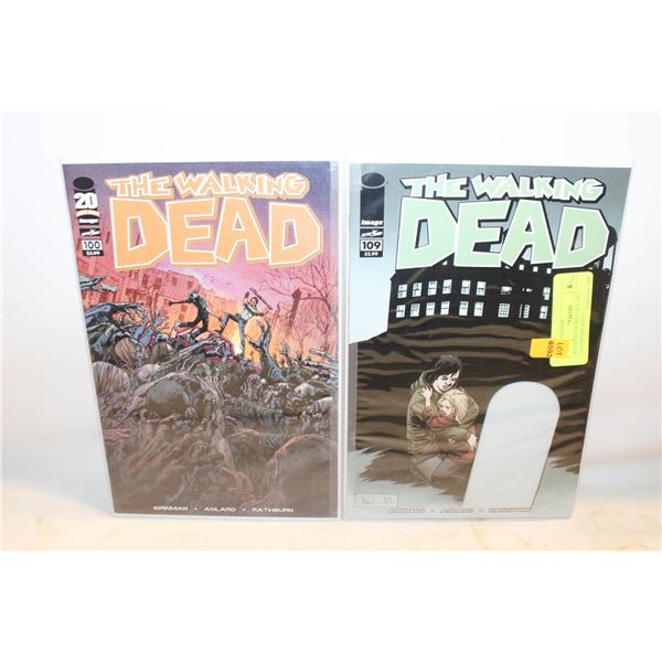 WALKING DEAD #100 & 109 LANDMARK ISSUE