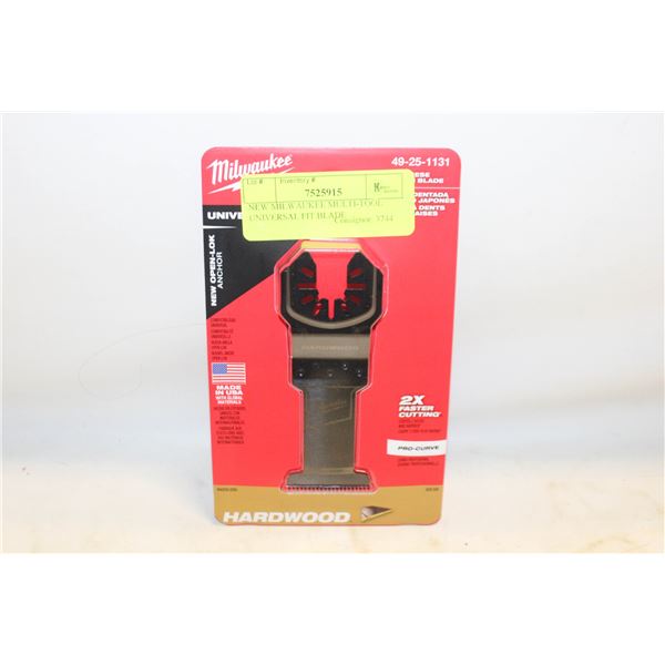 NEW MILWAUKEE MULTI-TOOL UNIVERSAL FIT BLADE