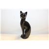 Image 1 : VINTAGE BLACK CAT STATUE