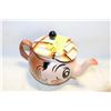 Image 1 : WADE TEAPOT MADE IN ENGLAND HAND PAINTED 6" H