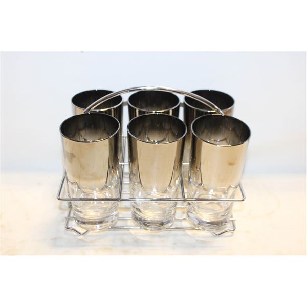 VINTAGE SHINY SILVER-CHROME (NO SCRATCHES)