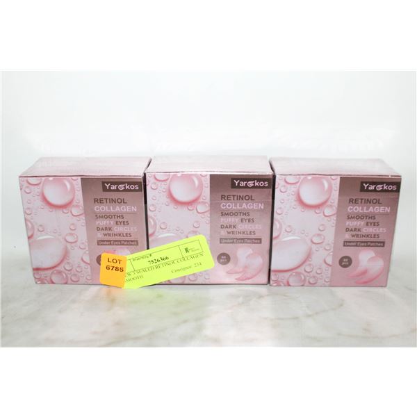 NEW 3 SEALED RETINOL COLLAGEN SMOOTH