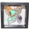 Image 1 : FOXY NECKLACE & AMETHYST NECKLACE