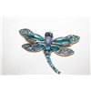 Image 1 : GREEN & BLUE LARGE DRAGONFLY BROOCH