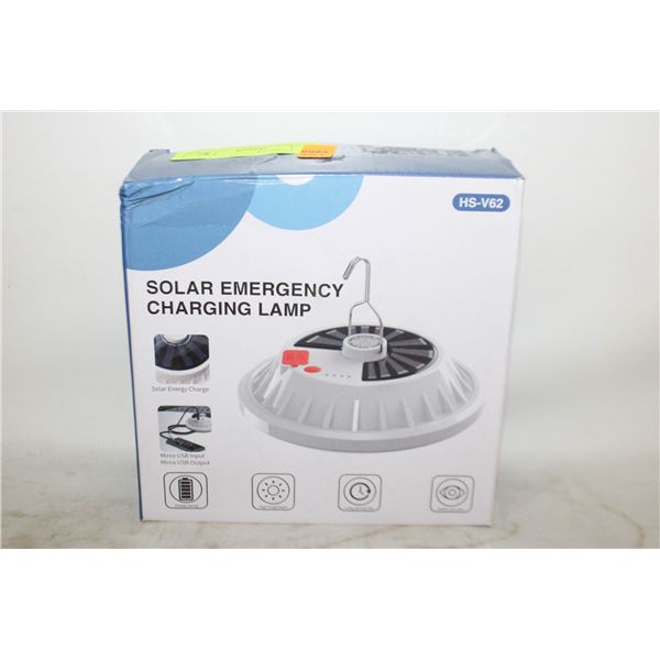 LED SOLAR HANGING LIGHT/POWER BANK WITH REMOTE