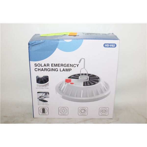 LED SOLAR HANGING LIGHT/POWER BANK WITH REMOTE