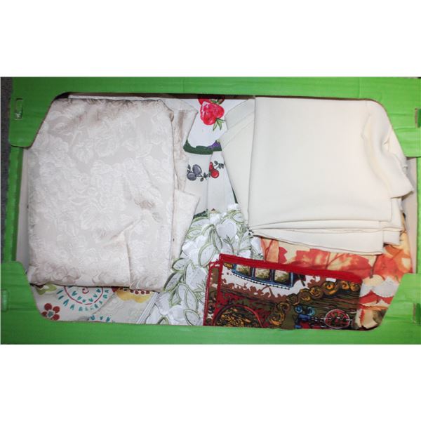 20+ PIECES TABLE CLOTHS /PLACEMATS & MORE
