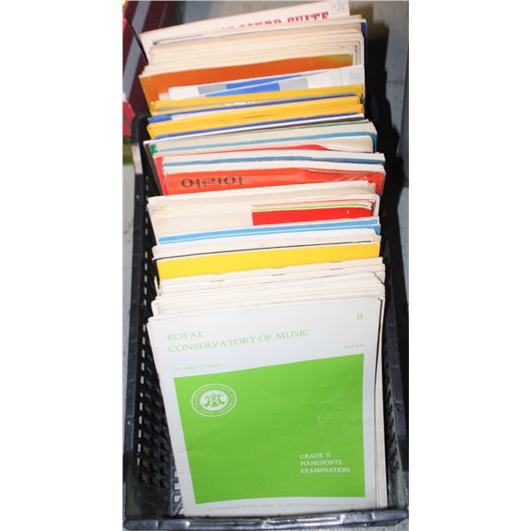 BIN PIANO BOOKS - ROYAL CONSERV. & JAPANESE &