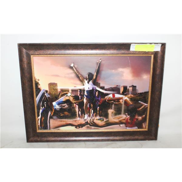 DEAN MCLEOD WORLD TRACK WALL ART