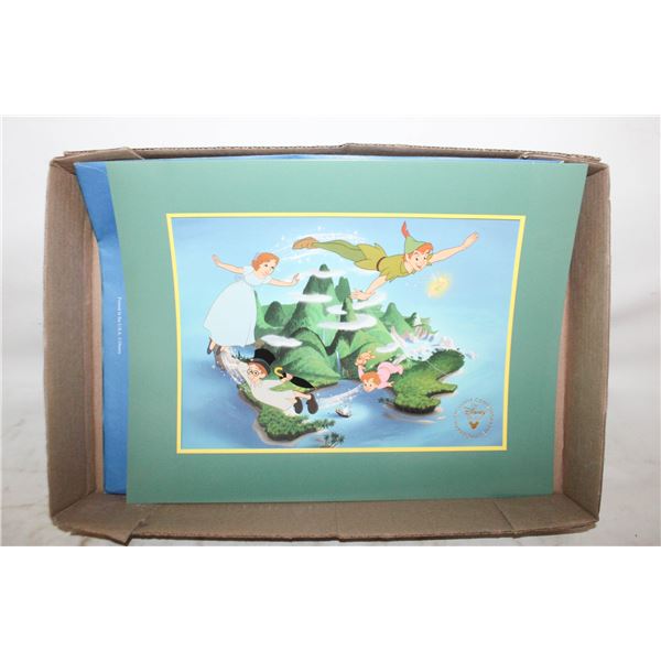 DISNEY PETER PAN LITHOGRAPH