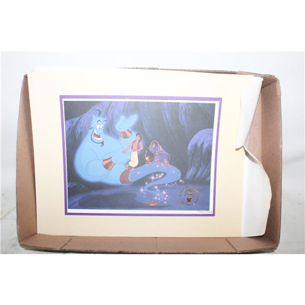 DISNEY ALADDIN EXCLUSIVE LITHOGRAPH