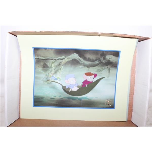 DISNEY THE RESCUERS LITHOGRAPH