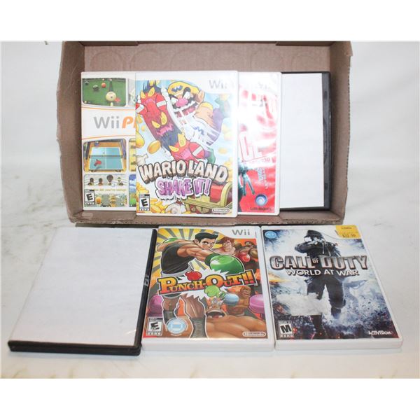 WII GAMES  X 9
