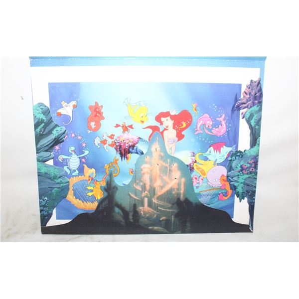 DISNEY THE LITTLE MERMAID EXCLUSIVE LITHOGRAPH  X