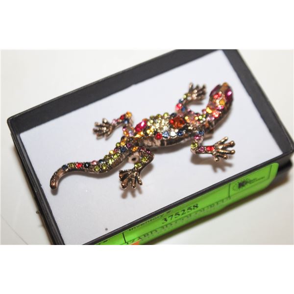 NEW LIZARD 3D COLOURFUL ENCRUSTED RHINESTONES