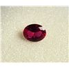 Image 1 : 15) OVAL 2 CT LAB CREATED RUBY GEM-