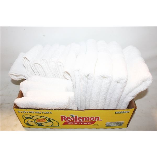 16 HAND TOWELS & FACE CLOTHS