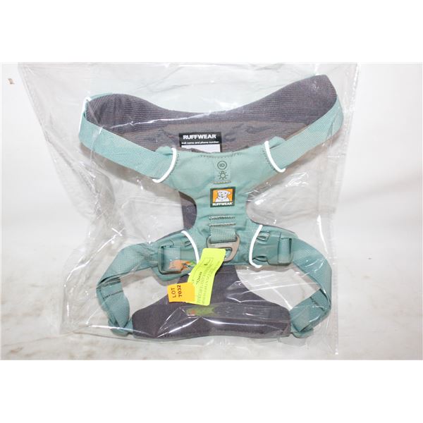 RUFFWEAR FRONT RANGE DOG HARNESS GREEN SZ S NEW