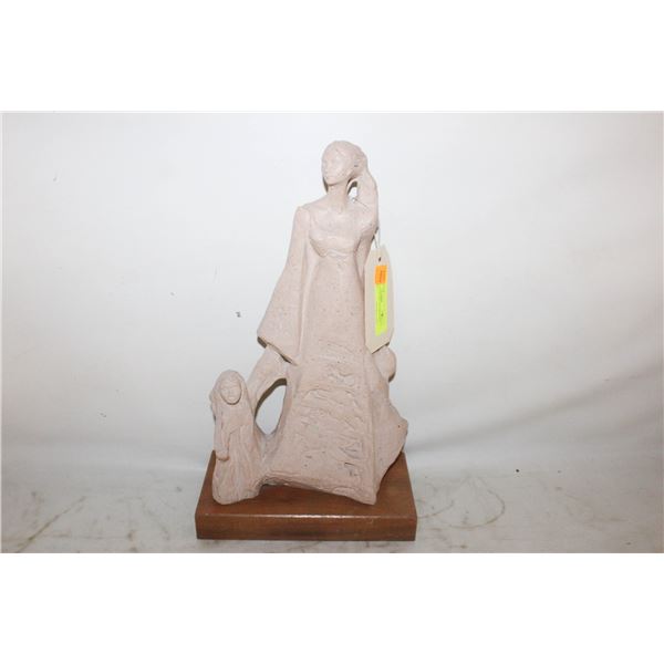 AUSTIN SCULPTURE "TO MOTHER WITH LOVE'
