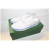 Image 1 : NEW MEN'S LACOSTE MALAHINI DECK CANVAS, SZ 8