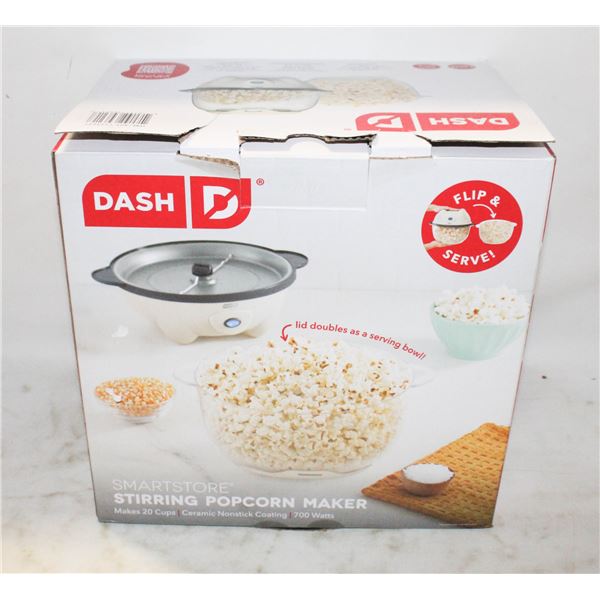 DASH SMARTSTORE STIRRING POPCORN MAKER
