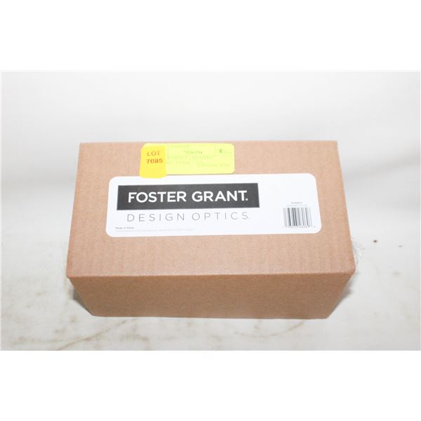 FOSTER GRANT 2 READING GLASSES, 1 CASE, +1.75