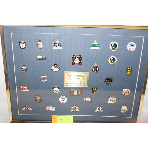 ESTATE 1998 POLICE COMMEMORATIVE COLLECTOR PINS