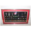 Image 1 : ESTATE COLLECTOR PINS FRAMED LARGE 16X24 APPROX