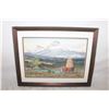 Image 1 : FRAMED ORIGINAL WATER COLOR "SERENITY"