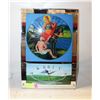 Image 1 : MIRRORED ROMAN STYLE SCENE WALL CLOCK