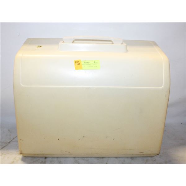 SEARS SEWING MACHINE CASE 17” W 13” H 7 ½” D