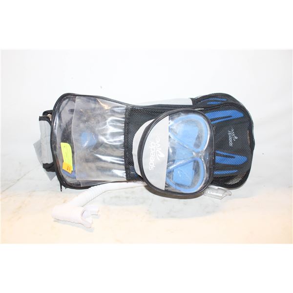 SNORKEL SET (2) - MASK SNORKEL FINS/MASK