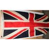 Image 1 : ANTIQUE UNION JACK 6FT LINEN FLAG-ESTATE