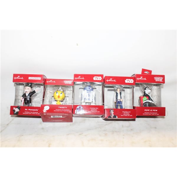 5 VINTAGE HALLMARK FIGURES ALL TOGETHER-ESTATE