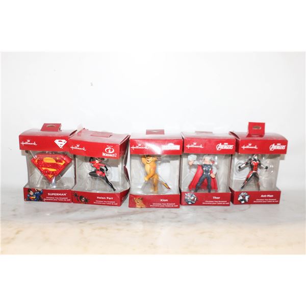 5 VINTAGE HALLMARK FIGURES ALL TOGETHER-ESTATE