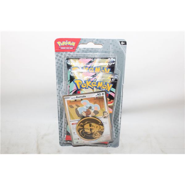 POKEMON 3-PACK W/COIN