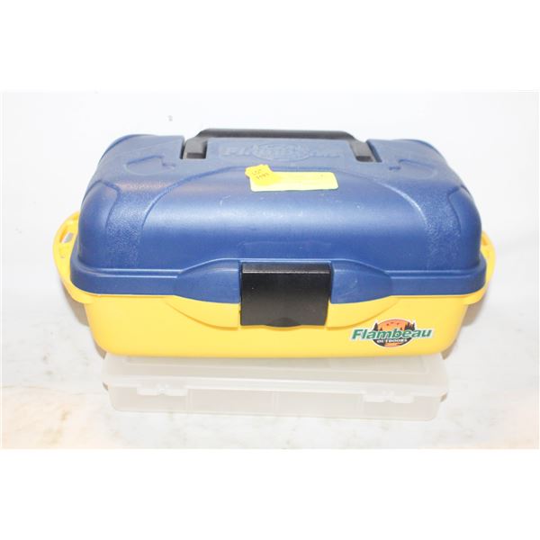 FLAMBEAU OUTDOORS TACKLE BOX BLUE YELLOW
