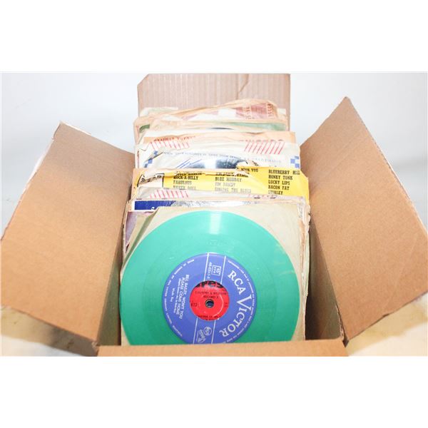 VINTAGE 45'S RECORDS ALL TOGETHER-ESTATE