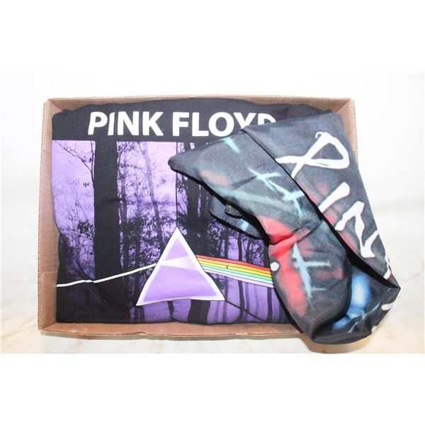MENS XXL PINK FLOYD T SHIRT WITH FLAG
