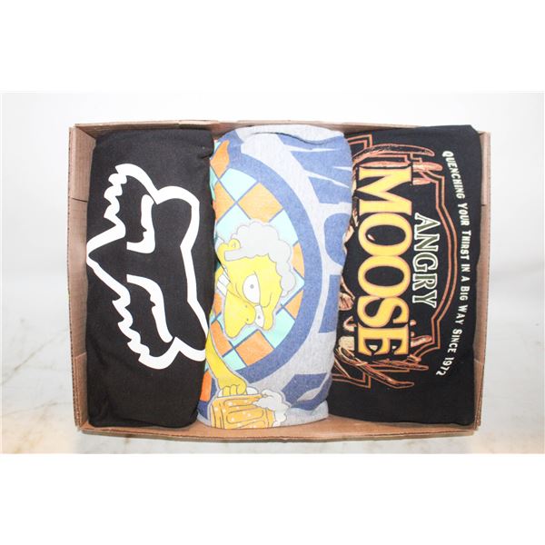 MENS S FOX/MOES/ANGRY MOOSE MALT LIQUER T SHIRTS