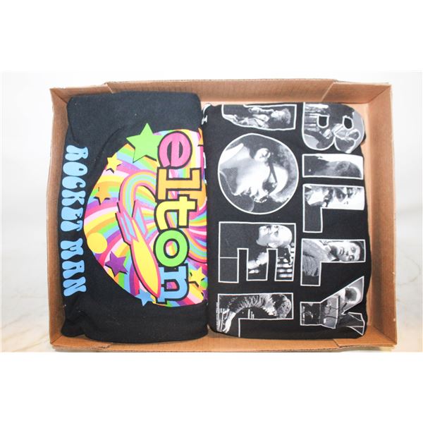 MENS 2XL BILLY JOEL PLUS ELTON JOHN T SHIRTS