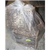 Image 1 : 5 WICKER STORAGE BASKETS
