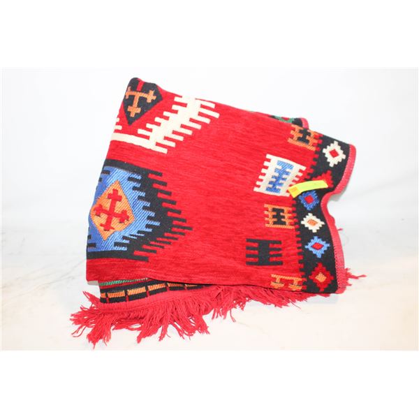 MADE IN TURKEY RED RUNNER RUG