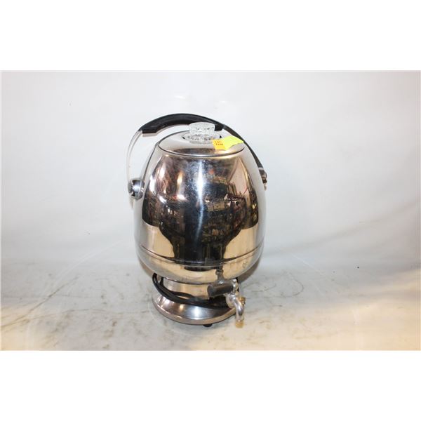 LRG VTG STAINLESS STEEL COFFEE PERCOLATOR